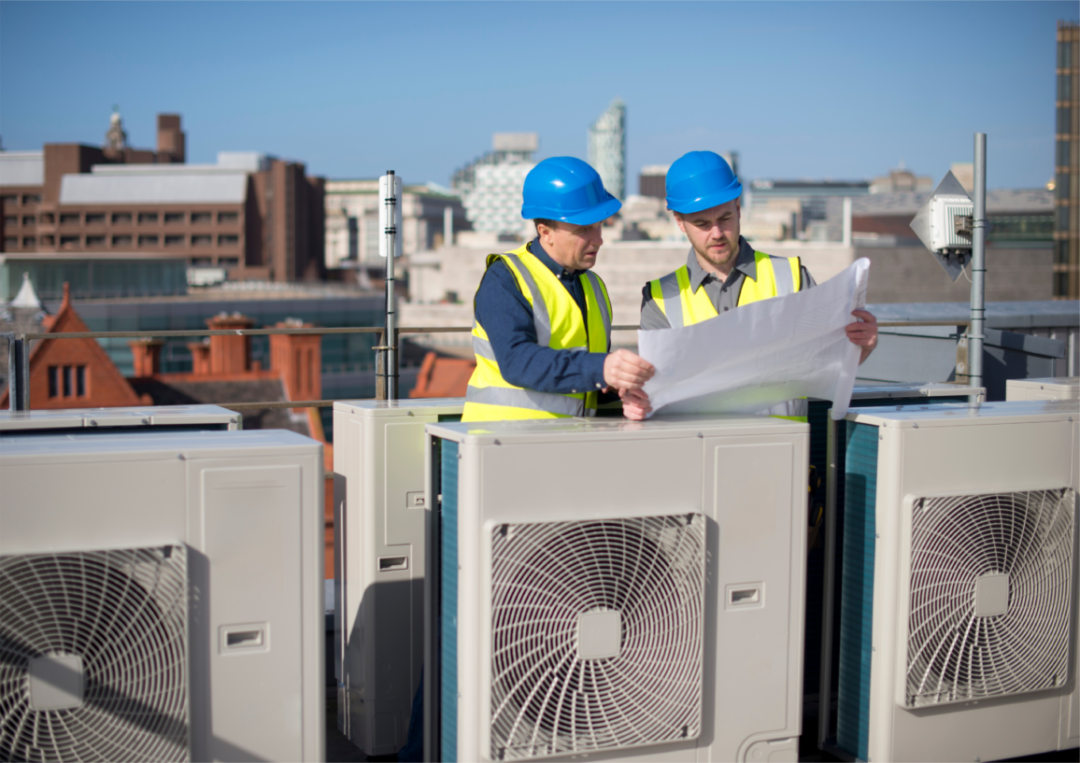 What does an air conditioning service include?